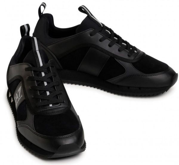 Кросівки EA7 Pvc/Plastic Sneaker X8X027-XK173-A083 р.US 6,5 чорний