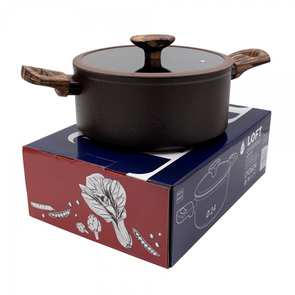 Кастрюля с крышкой Loft 2,7 л 210620 Riley&Tailor