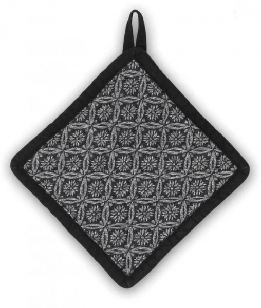 Прихватка Gianna 12780 18x31 см чорний/білий Kela 