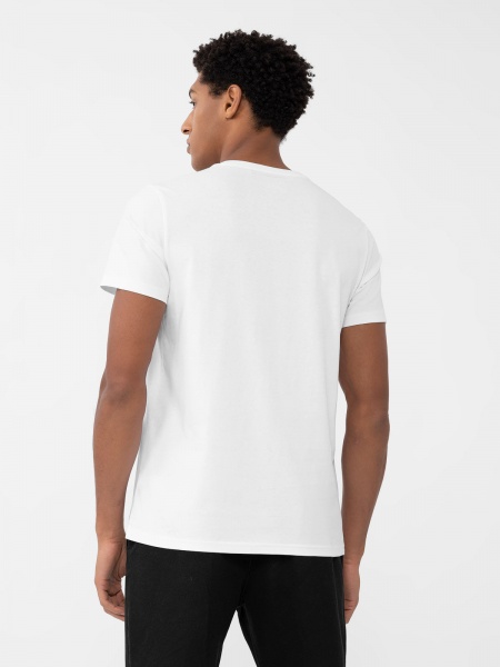 Футболка 4F TSHIRT M0951 4FAW23TTSHM0951-10S р.L білий