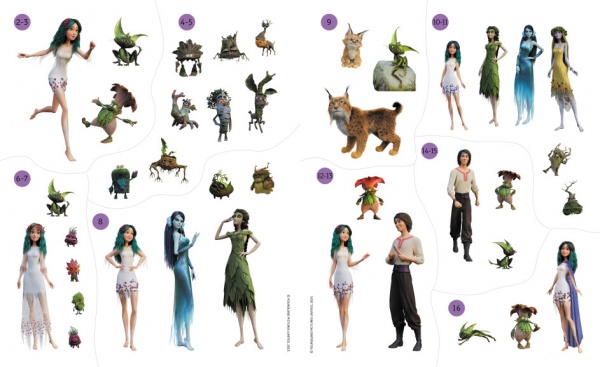 Набір наліпок Disney Загадки Магічного Лісу 494564