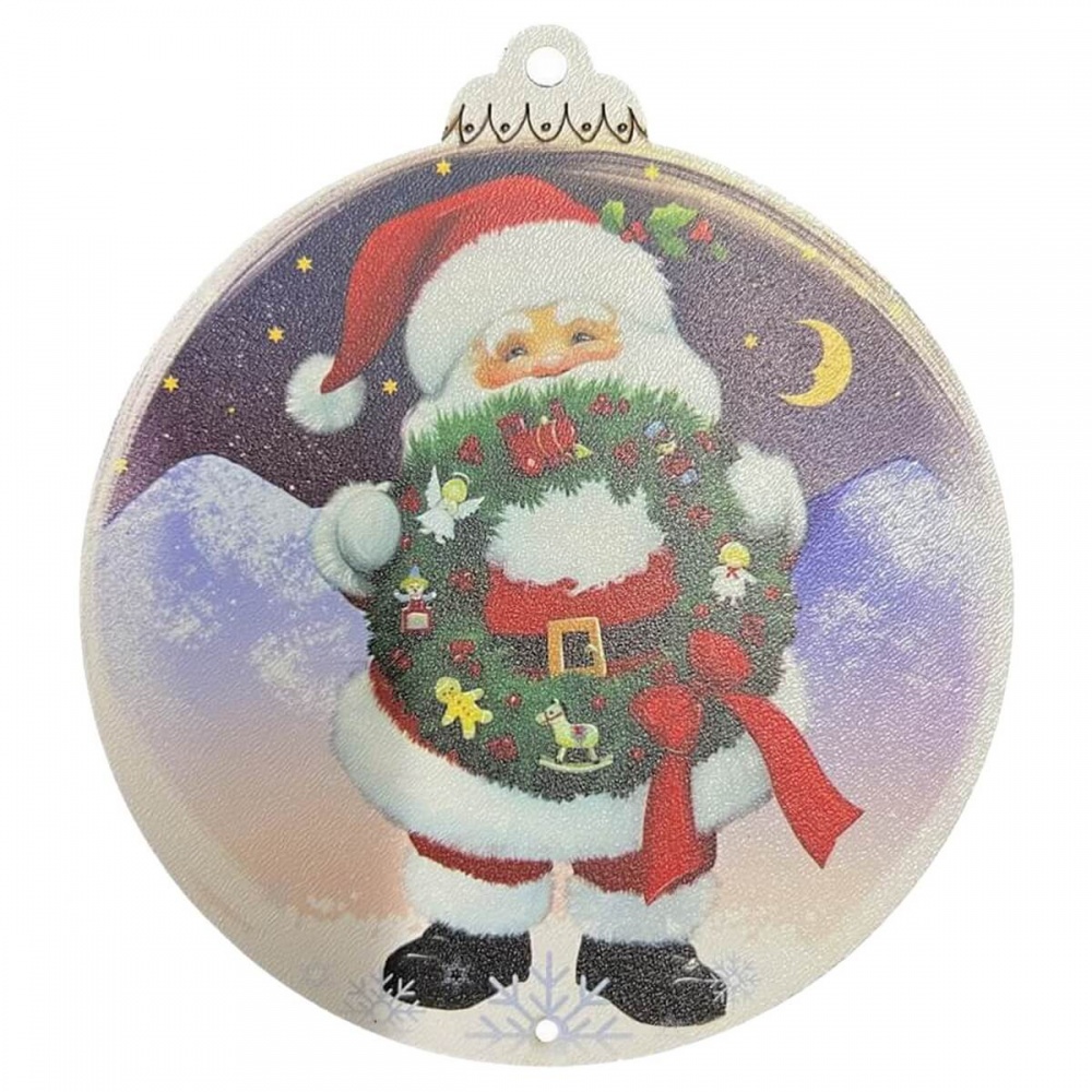 Подвеска MIS LT Фигурка деревянная односторонняя 10 см в ассортименте