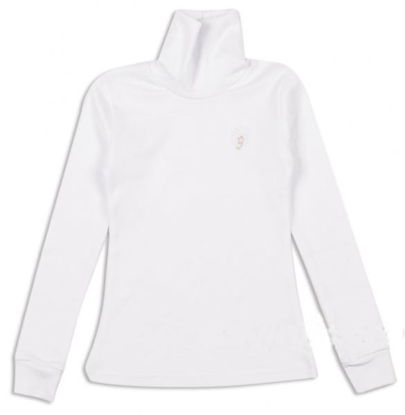 Джемпер для девочки Фламинго р.128 белый 848-425 