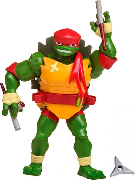 Фігурка TMNT серії «Еволюція Черепашок-Ніндзя» з бойовим панциром - РАФАЕЛЬ (12 cм) 