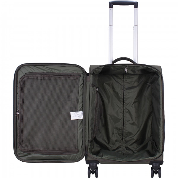 Чемодан Bagland S 36 л хаки (3716619) 