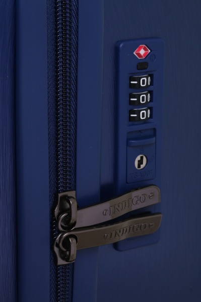 Чемодан 62 л синий LS22300 59х42х25 ABS 