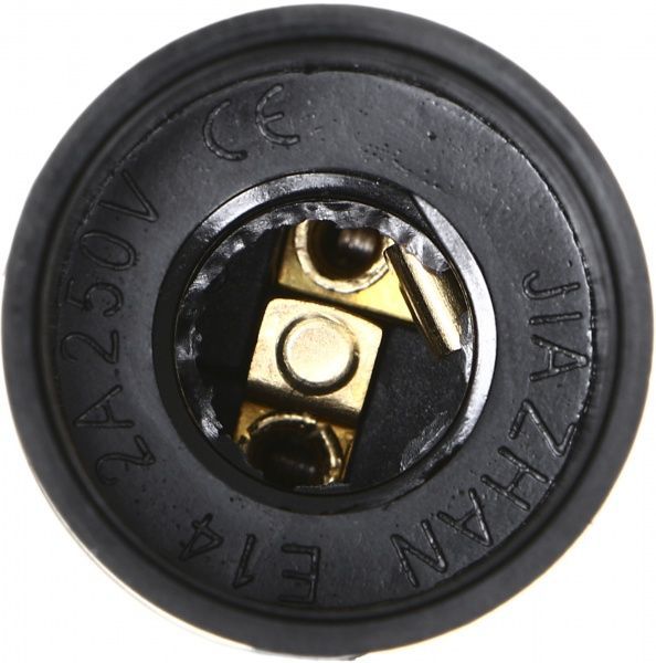 Патрон электрический UP! (Underprice) 4 А E14 бакелит черный