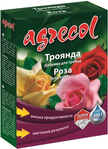 Удобрение минеральное Agrecol для роз 0,2 кг