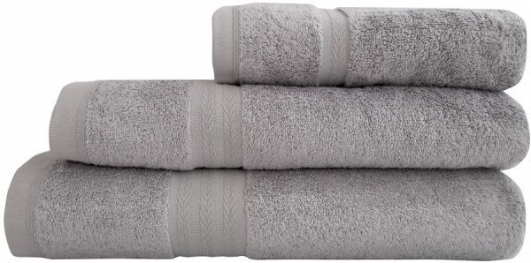 Рушник махровий Dobby 50x90 см сірий La Nuit 