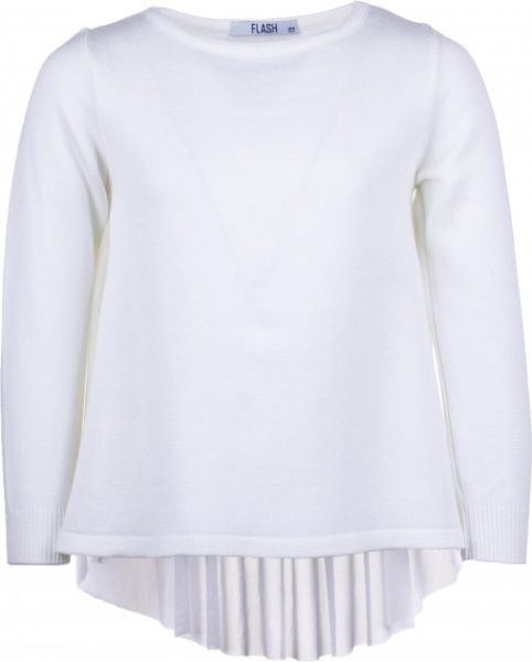 Джемпер Flash р.146 белый 19G017-4-1111 