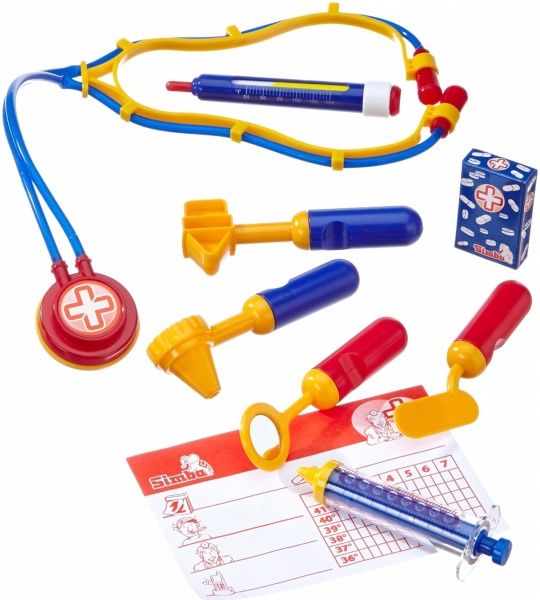 Игровой набор Simba Доктора 10 предметов 5 549 757