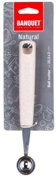 Ложка для вирізання м'якоті з фруктів 20,5x3 см Natural Banquet