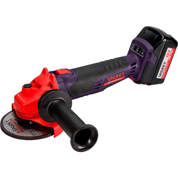 Болгарка (кутова шліфмашина) Sparky M 18Li HD