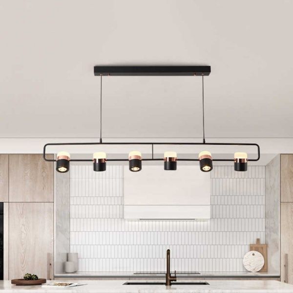 Підвіс Altalusse INL-5113P-30 SMD LED 30 Вт чорний/золото 