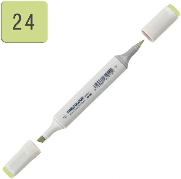 Маркер спиртовой FINECOLOUR Sketch EF100-24 серовато-зеленый 