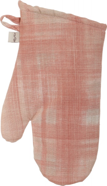 Прихватка-рукавиця Paris Клітинка 18x31 см теракот La Nuit 