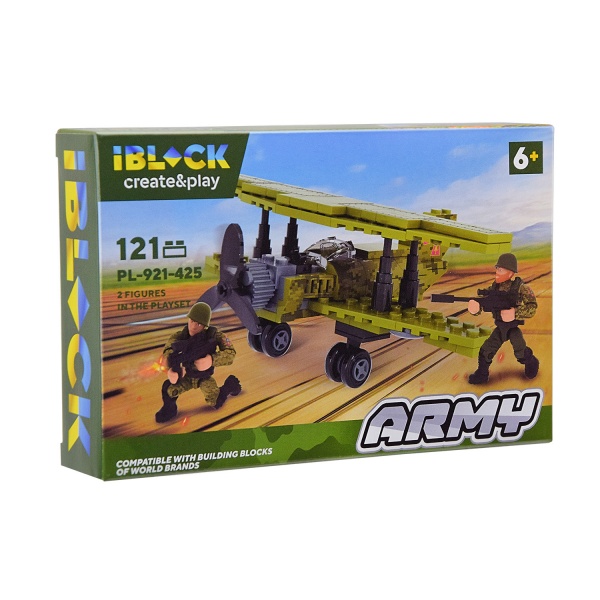 Конструктор Iblock Армия PL-921-425