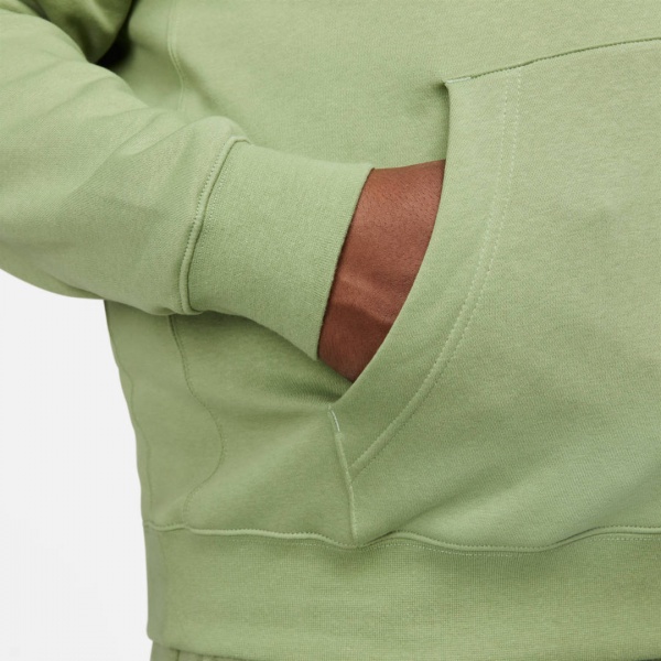 Джемпер Nike M NSW CLUB HOODIE FZ BB BV2645-386 р. 2XL зелений
