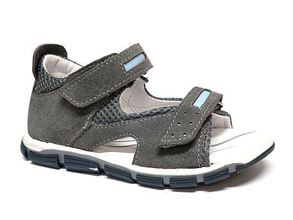 Сандалі для хлопчиків RenBut з профільованою устілкою р.30 сірий 21-3338 