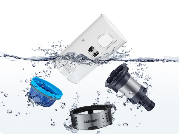 Пилосос акумуляторний Samsung VS20B75ADR5/UK black 