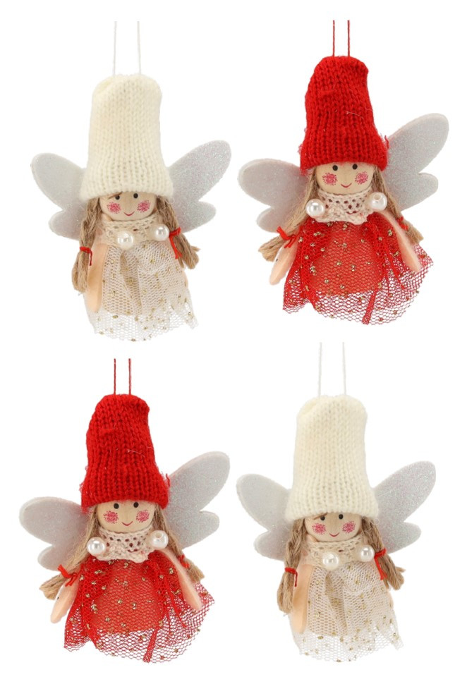 Украшение новогоднее Тайм Еко Гном d 65 мм 6,5 см 3 шт./уп.