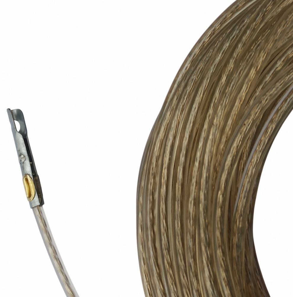 Трос сталевий з наконечниками для пломб D=6 мм в оболонці ПВХ 42 п.м. D=6 мм 42 пог. м