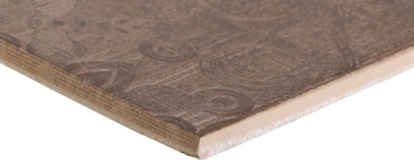 Плитка InterCerama Apollo коричневый темный 165 032 43x43 