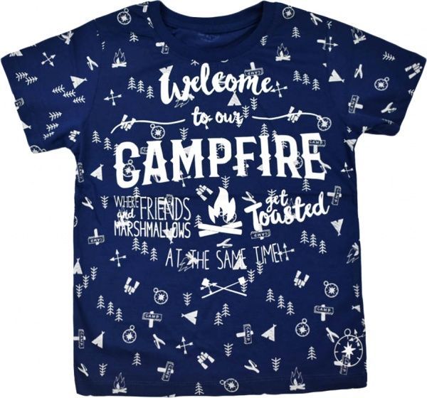 Футболка Macca Boy 9099 Campfire р.134 синій 