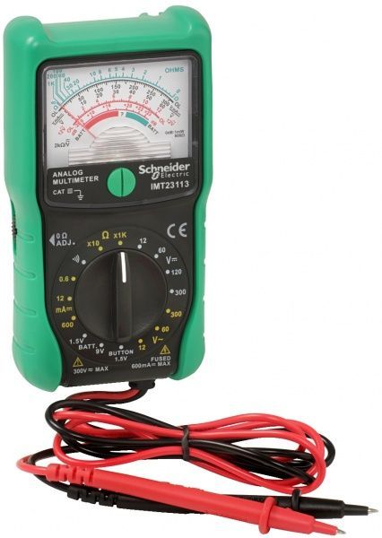 Мультиметр аналоговый Schneider Electric сat III IMT23213