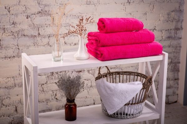 Рушник махровий Raspberry 711-019 40x70 см малиновий Рашід 