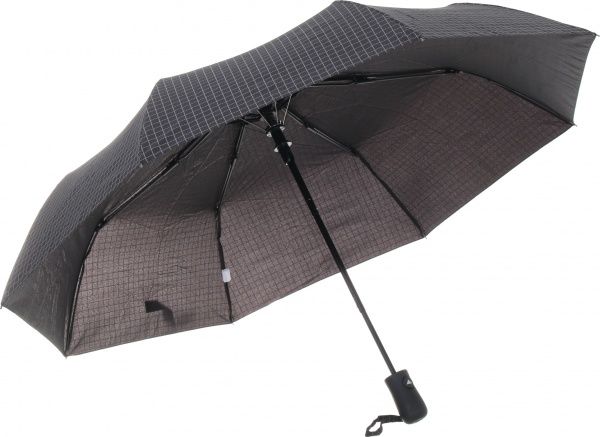 Парасолька Абстракція, складна, автомат чорний 