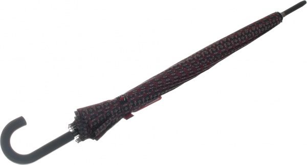 Зонт Калейдоскоп, трость, автомат красный 