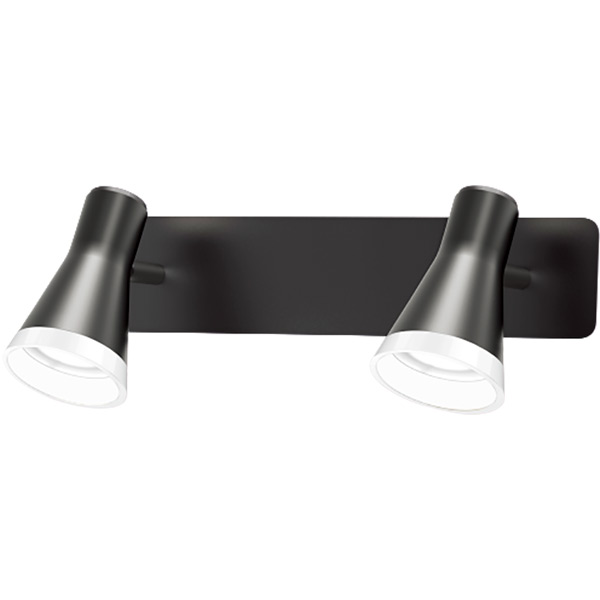 Спот Maxus Spot Light MSL-02W 2x4 Вт черный 