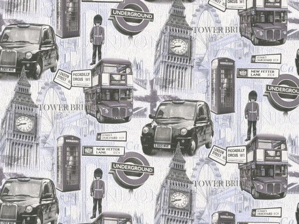 Шпалери паперові Слов'янські шпалери Gracia 7171-10 0,53x10,05 м 