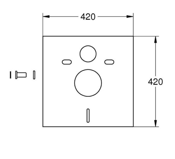 Звукоизолирующая прокладка Grohe 37131000T