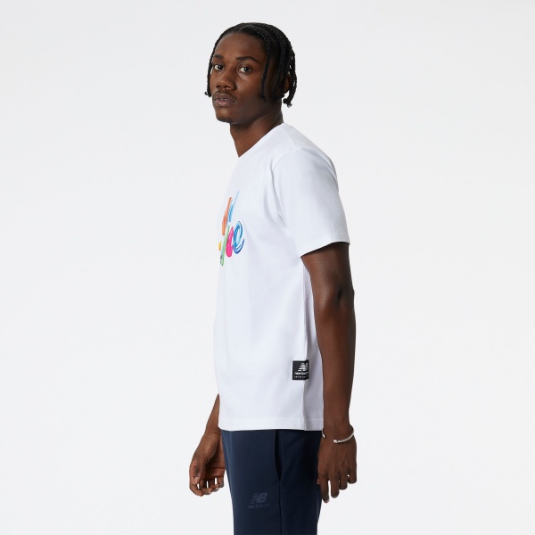 Футболка New Balance MT21557WT р.L білий