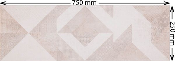 Плитка Атем Trinity R Pattern BM 25x75 