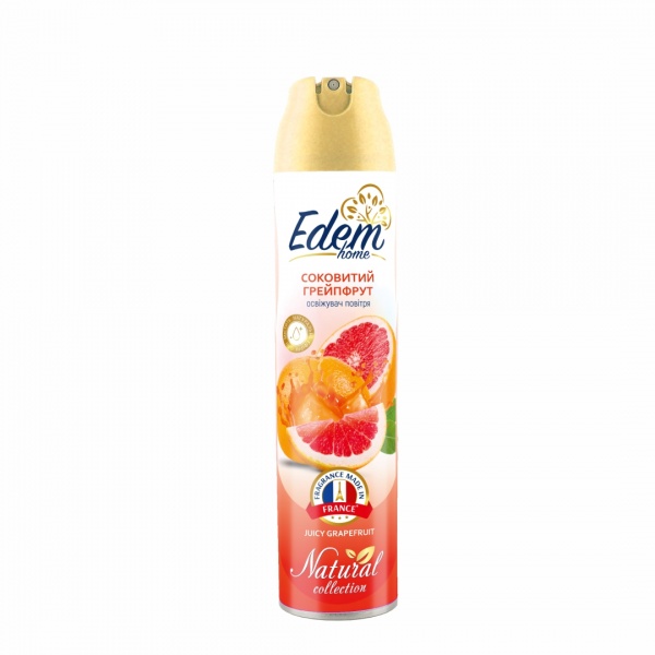 Освежитель воздуха Edem home сочный грейпфрут 300 мл