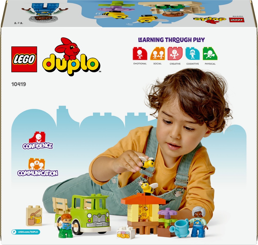 Конструктор LEGO DUPLO Догляд за бджолами й вуликами 10419