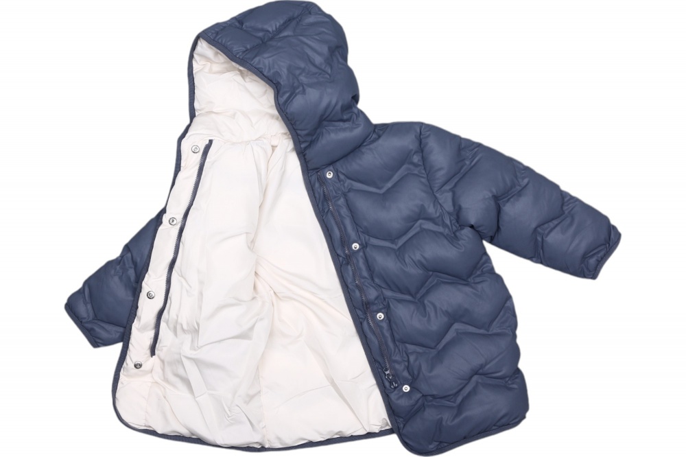 Куртка-пуховик для девочек Luna Kids р.140 серый NCYAJ49779A 01