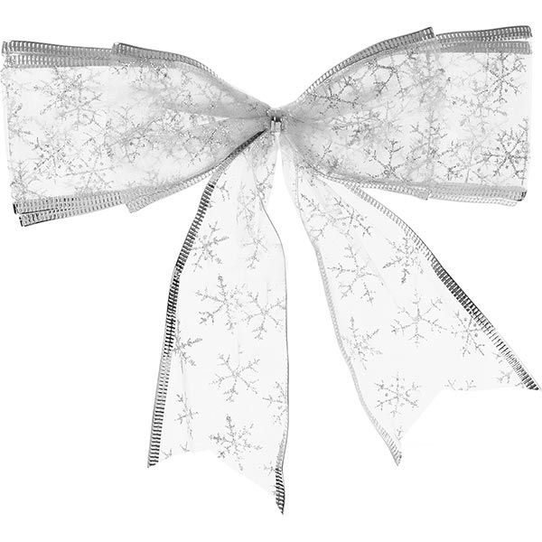 Украшение новогоднее Бантик 0711 2 шт