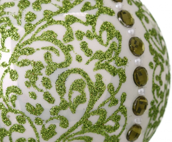 Шар новогодний Элит d 100 мм в ассортименте