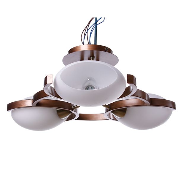 Люстра потолочная Victoria Lighting 3x40 Вт E14 орех Odeon/PL3 