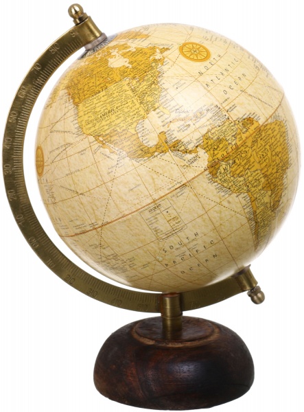 Глобус декоративний Woody 24 см A54910120