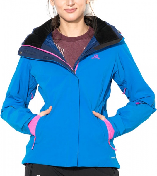 Куртка Salomon BRILLIANT JKT W L39687700 р.M синій