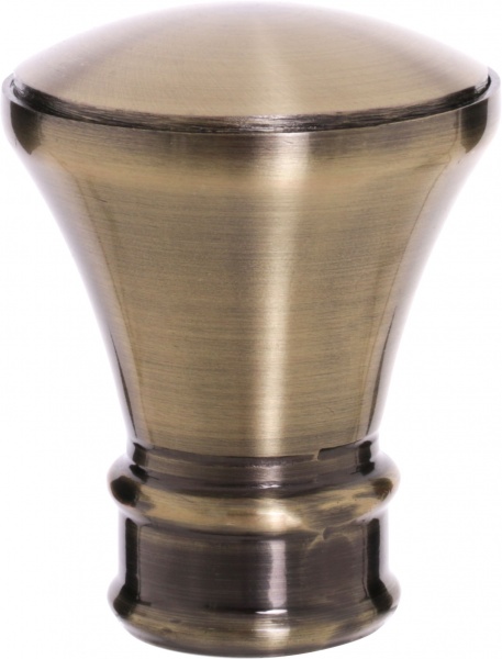 Наконечник Cardinal Колозео d19 мм античне золото 1 шт. 