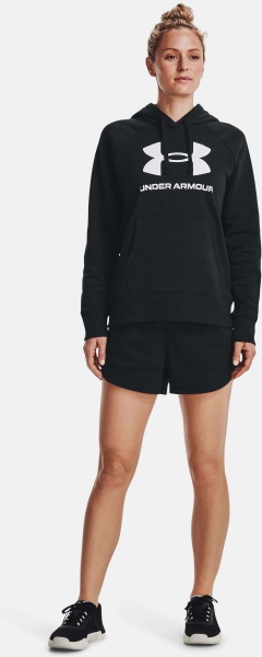 Шорти Under Armour RIVAL FLEECE SHORT 1376257-001 р. XL чорний