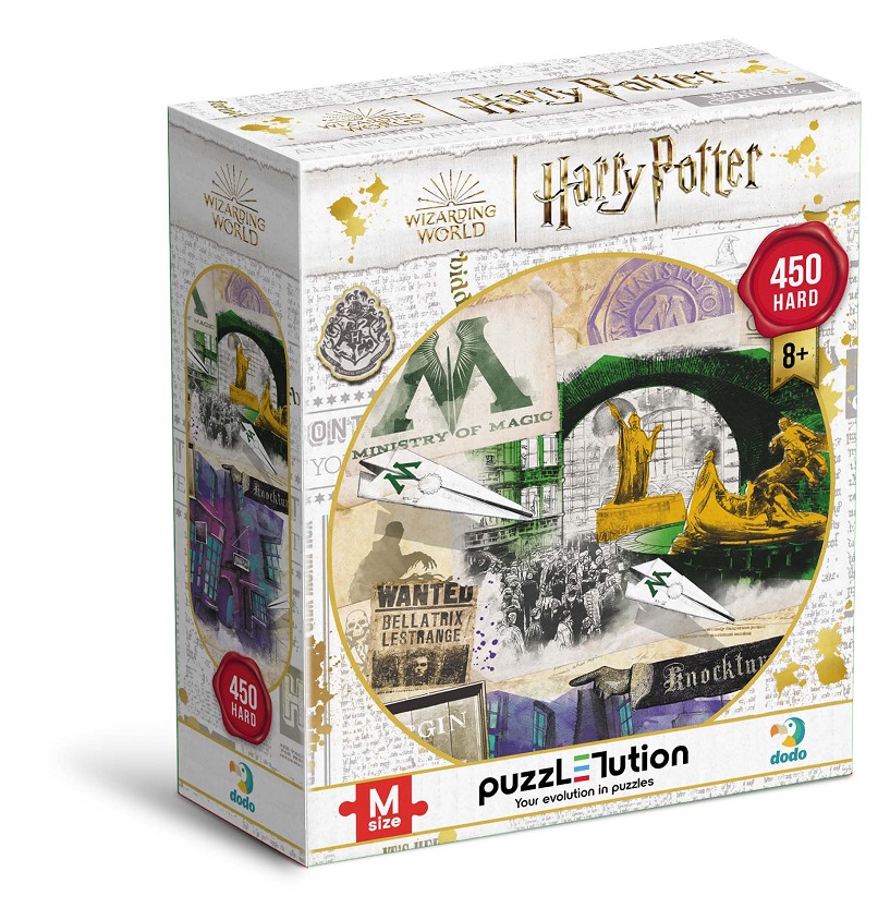 Пазл DoDo Hard-M Harry Potter. Міністерство магії та Алея Ноктерн, 450 елементів 200504