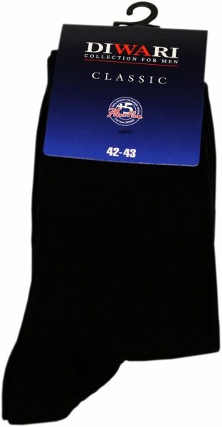 Шкарпетки Diwari CLASSIC 000 р. 27 чорний 