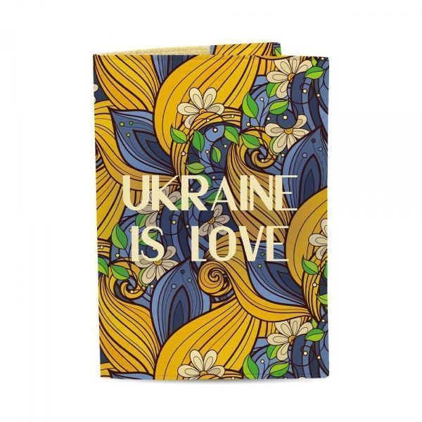 Обкладинка для паспорта Just Cover! Ukraine is Love 